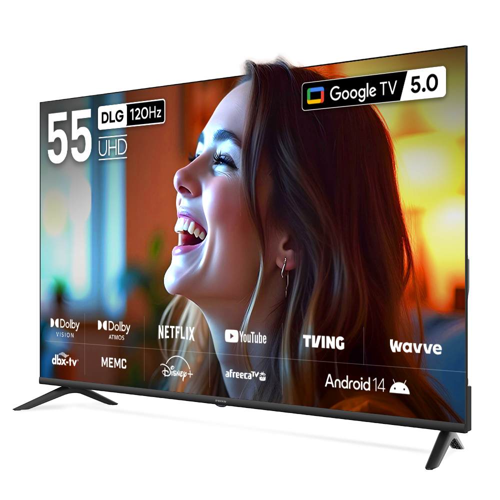 [프리즘코리아] 구글 스마트 UHD TV 55인치 (36) CP55G5
