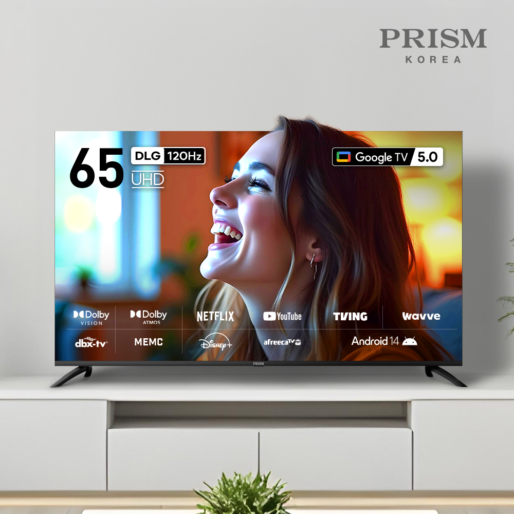 [프리즘코리아] 구글 스마트 UHD TV 65인치 (36) CP65G5