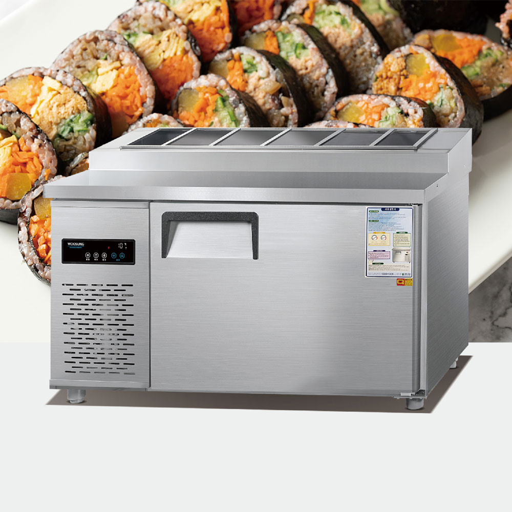 [그랜드우성] 직냉식 김밥 냉장고 260L (올스텐) (36) CWSM-120RBT_올스텐 (K) 썸네일 4
