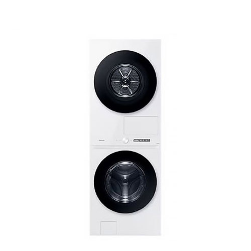 [삼성]비스포크 그랑데 AI 원바디 Top-Fit 24kg(세탁기) + 20kg(건조기) 화이트 WF2420HCWWC