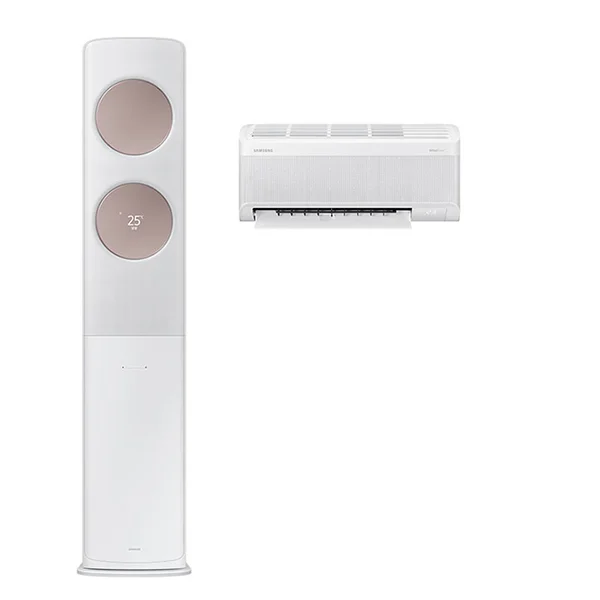 (1Q) 삼성 에어컨 무풍 클래식 일반 화이트 스탠드+벽걸이 19평+6평 (60) AF70F19D24RRS